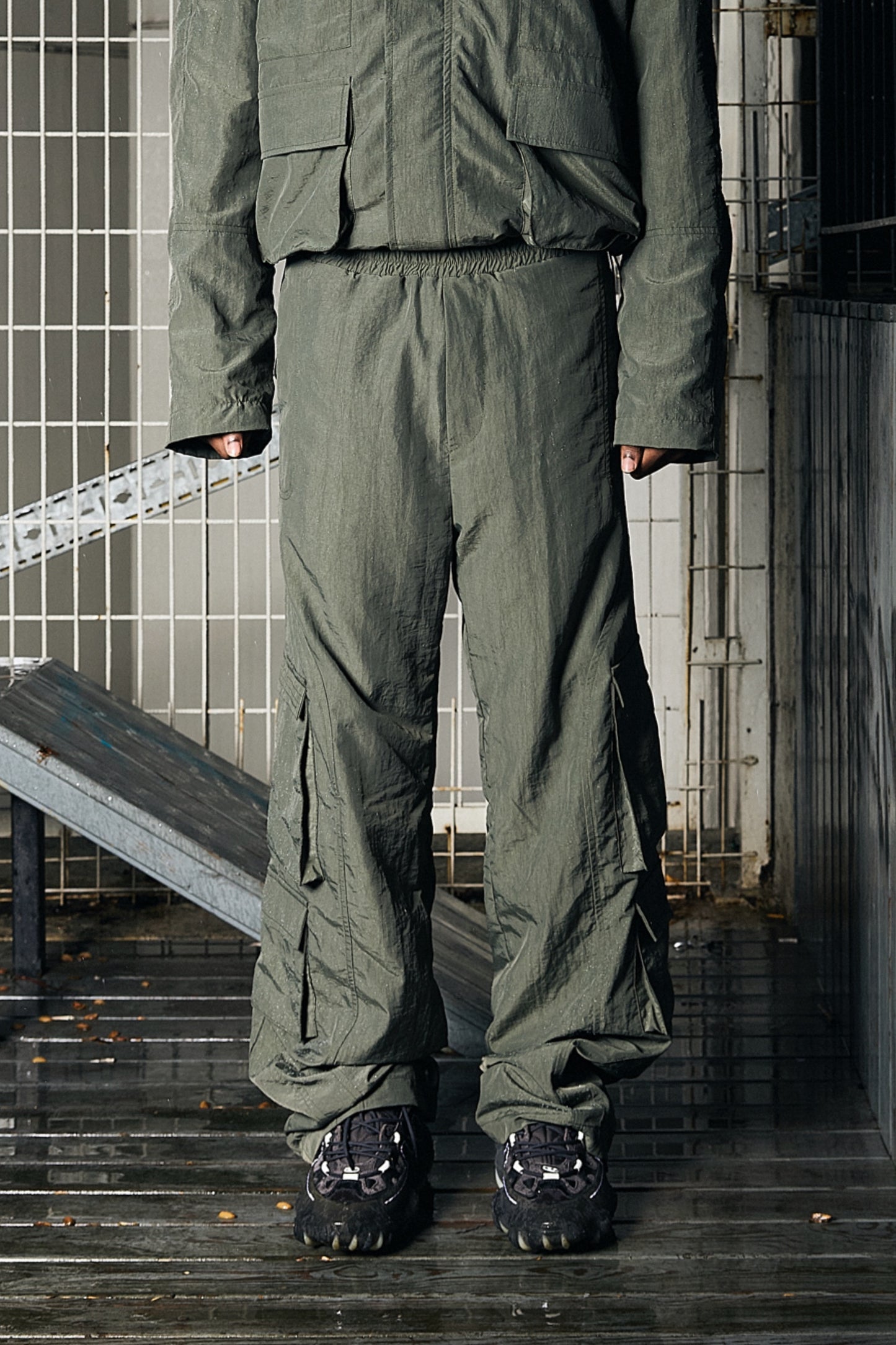 Spectre 01 Nylon Cargo Pants