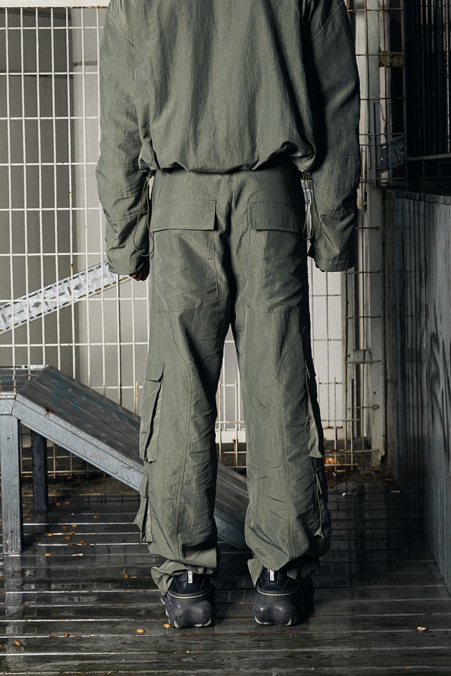 Spectre 01 Nylon Cargo Pants